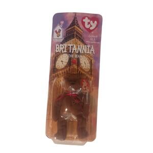 Unopened 1999 label errors Britannia the Bear Ty Teenie Beanie Babies McDonalds